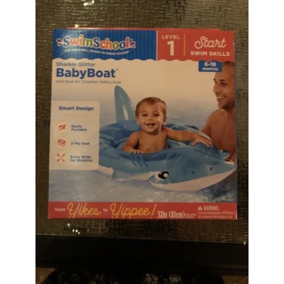 Baby Boat Level 1 for 6-18 months Blue Girl/Boy - Picture 4 of 4